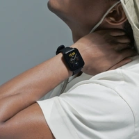 DIZO (Realme) DIZO Watch 2 (by realme TechLife) - 4.3cm (1.69" inches), Black, Blue, Grey, Pink, White